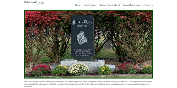 Holy Cross Cemetery, Clarksburg